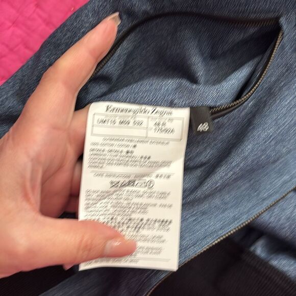 Ermengildo Zegna 100% cotton Jean bomber, 48R (M) - Picture 12 of 13